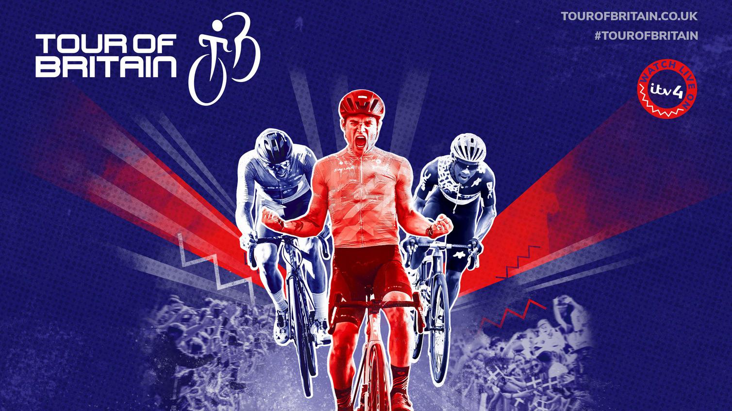 The poster for the Howdens Stage of the Tour of Britain