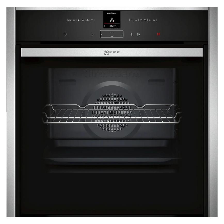 Neff B57CR22N0B Built In Electric 60cm Stainless Steel Single Oven