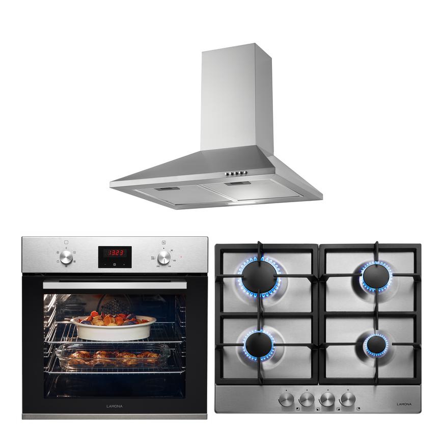 LMP9220 Oven Hob and Hood Cooking Package