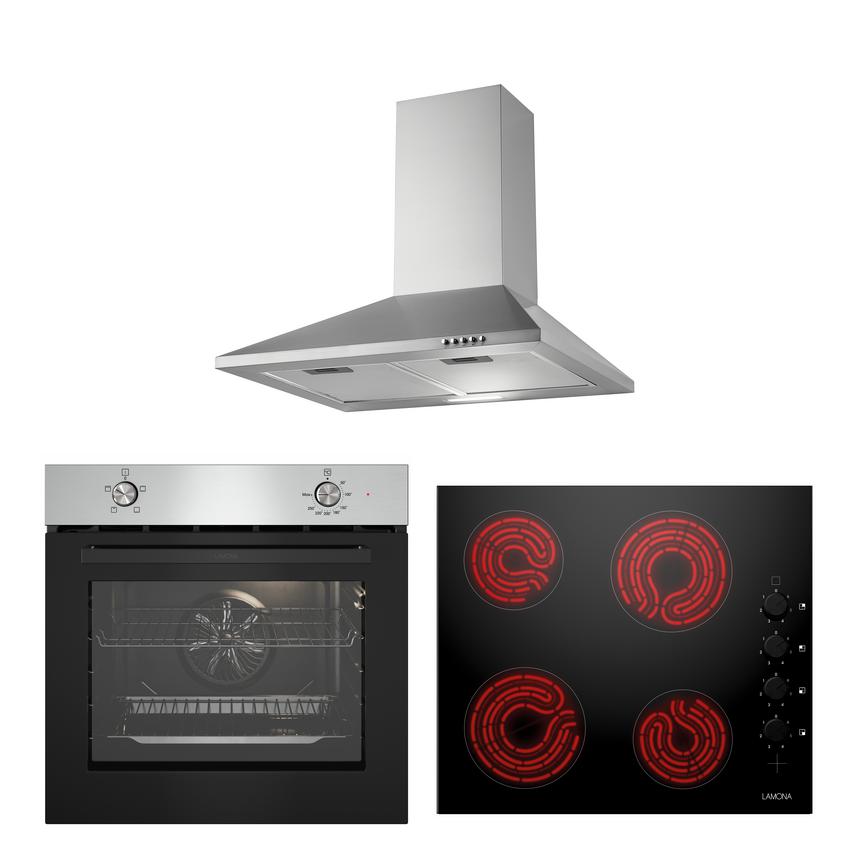 LMP9330 Oven Hob and Hood Cooking Package