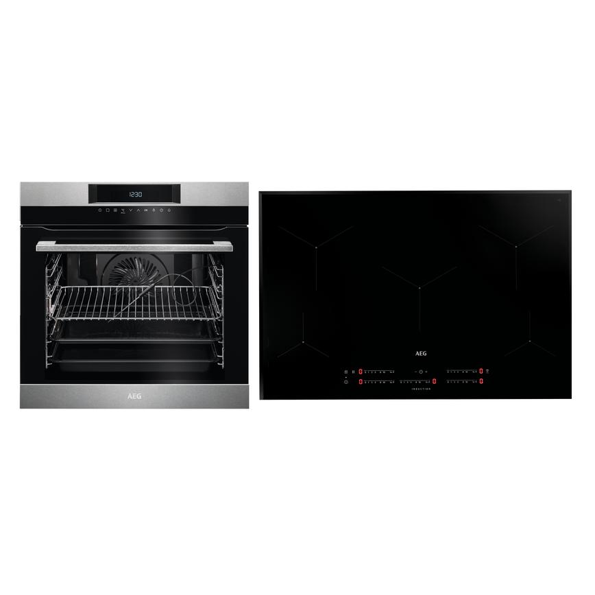 AEG oven and 5 Zone Bridging Induction Hob Package
