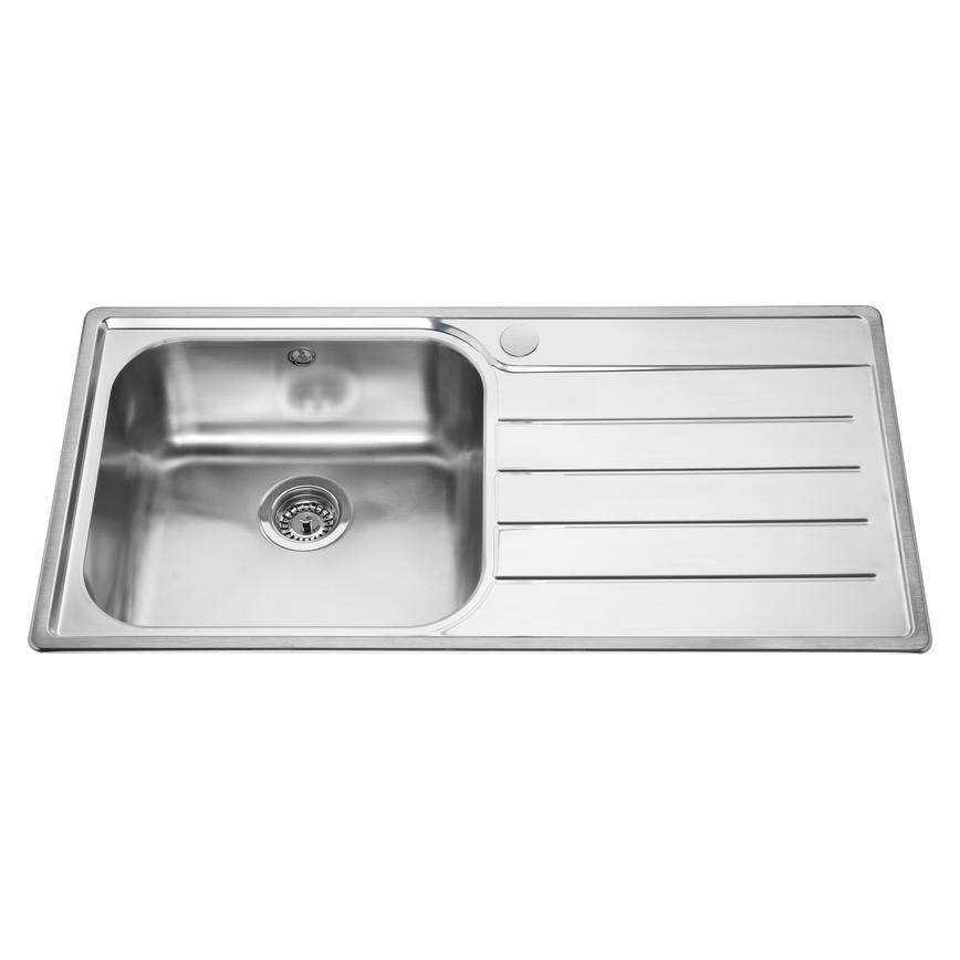 Belmont Single Bowl Inset Stainless Steel Kitchen Sink