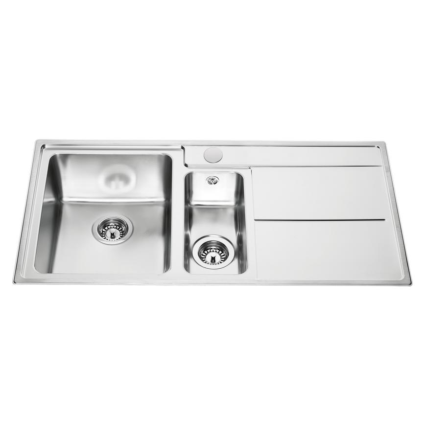 Dorney 1.5 Bowl Inset Stainless Steel Kitchen Sink