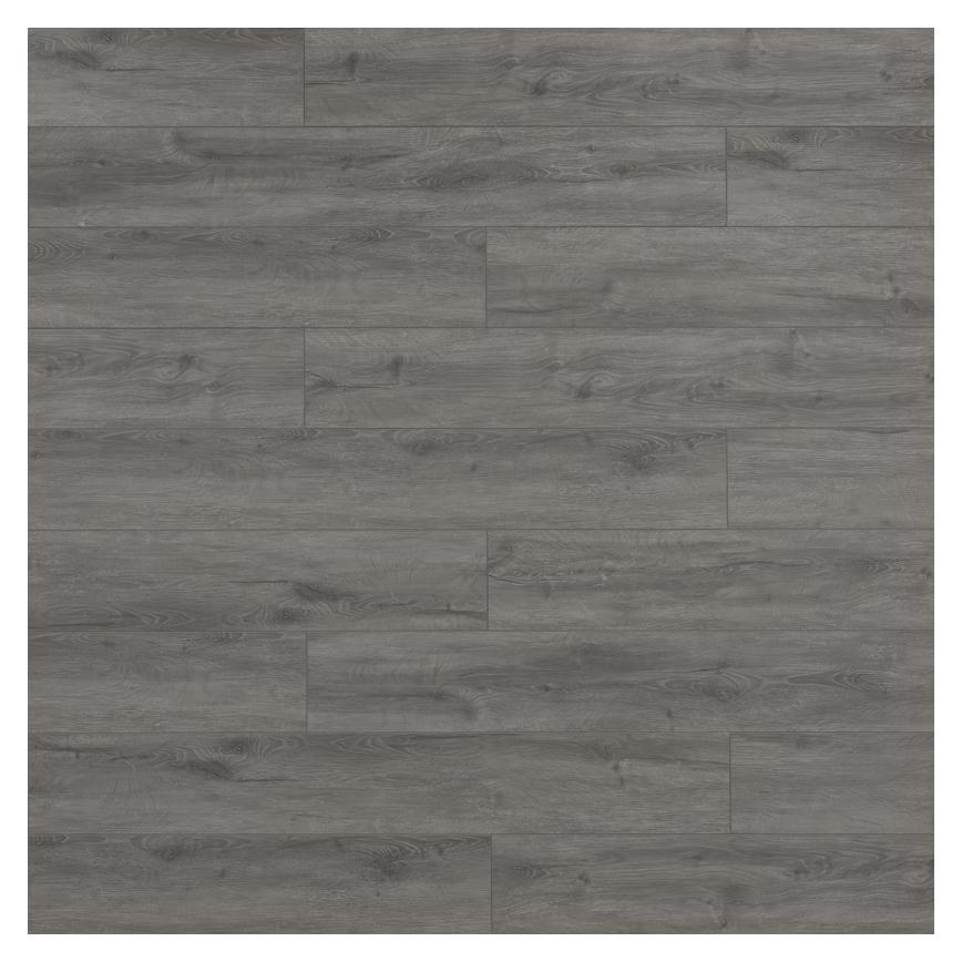 Oake & Gray Mid Grey Oak Luxury Rigid Vinyl Flooring with Integrated Underlay 2.2m² Birdseye View