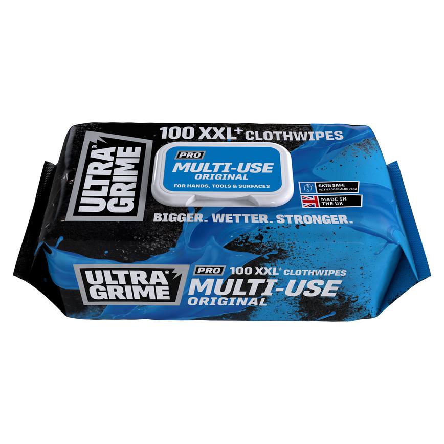 Ultragrime Multi-purpose Uni-wipes 100 Pack