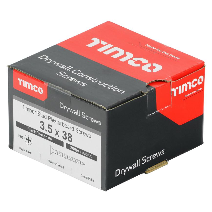 TIMCO 38mm Drywall Screw Pack