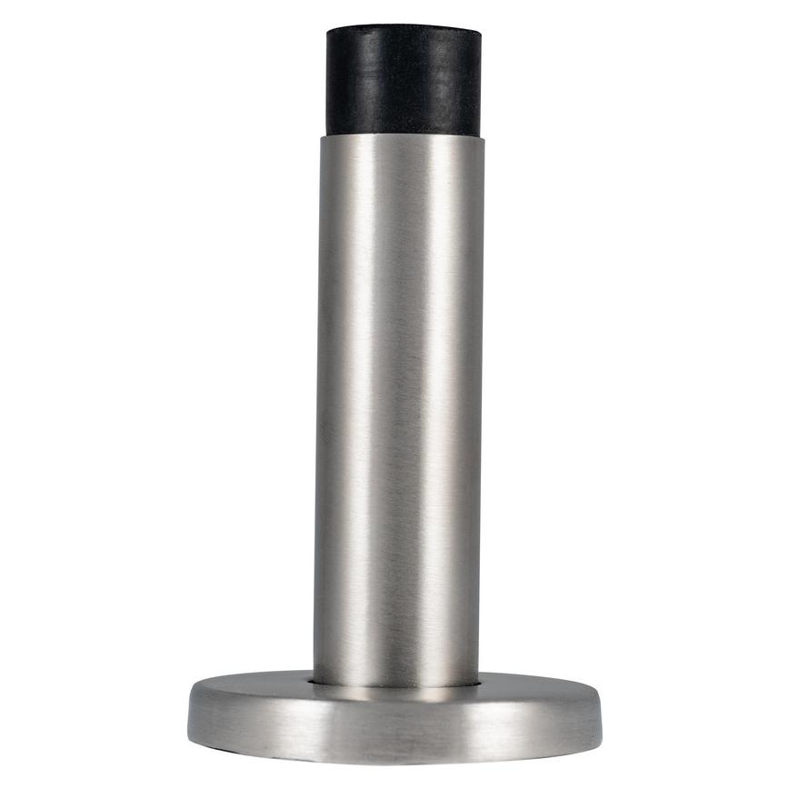 Concealed Fix Wall Mounted Door Stop 76mm - Stainless Steel