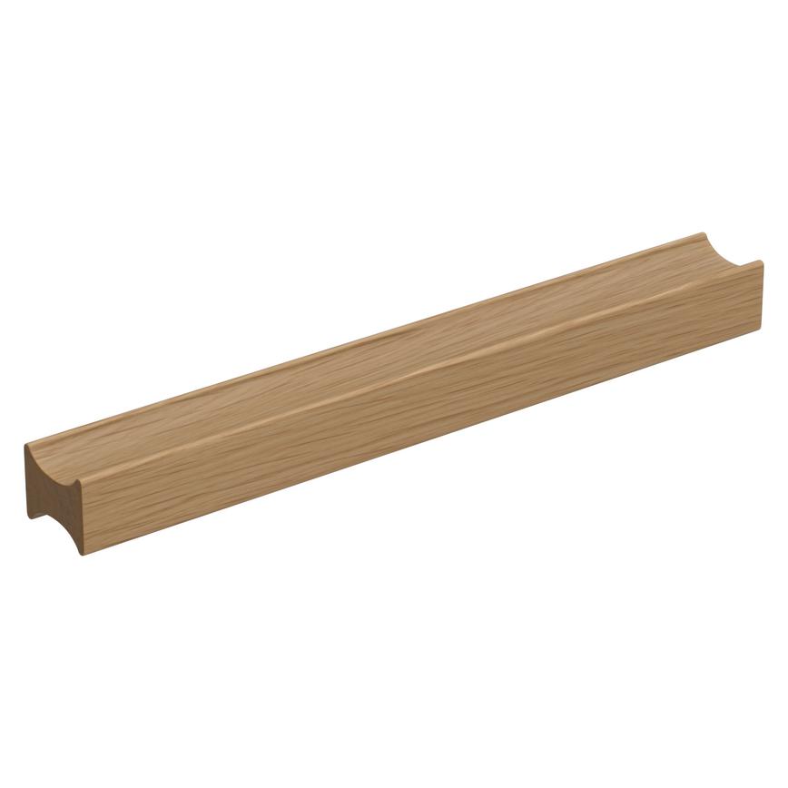 Reed Lacquered Oak Mounted Trim Bar Cupboard Handle 200mm