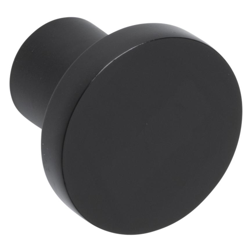 Black contemporary knob