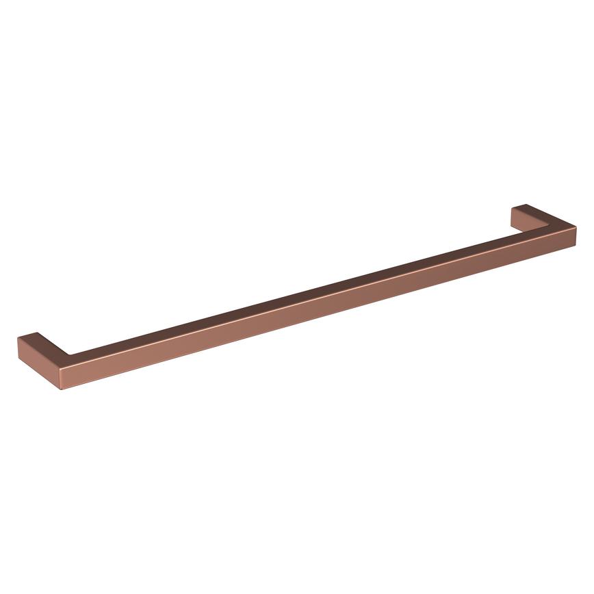 Thin D bar handle in copper