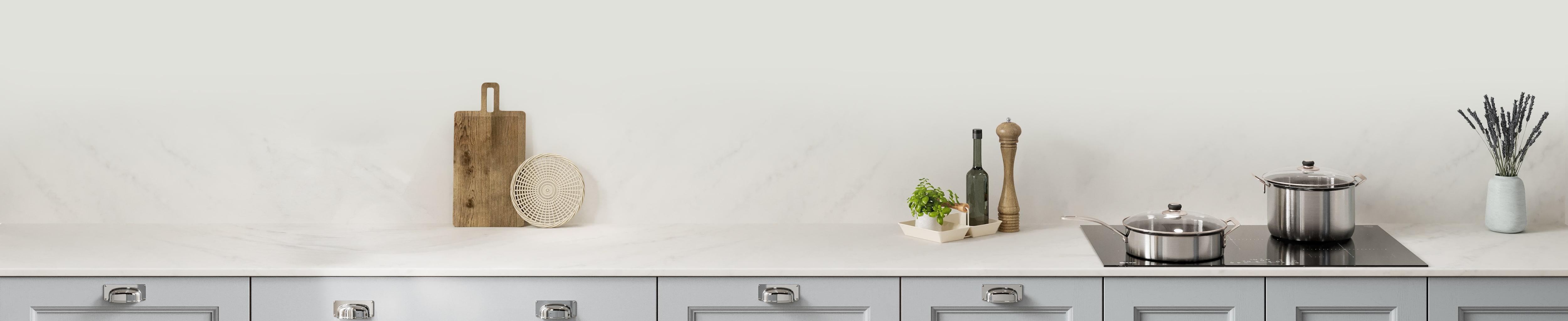 Howdens Kitchen shot showcasing a worktop