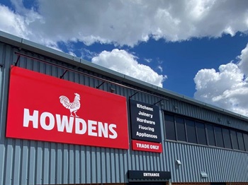 Howdens depot Winchester with disabled parking bay