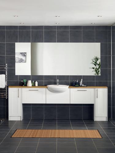 Bilpin Gloss Charcoal Grey Bathroom Vanity Units All Sizes