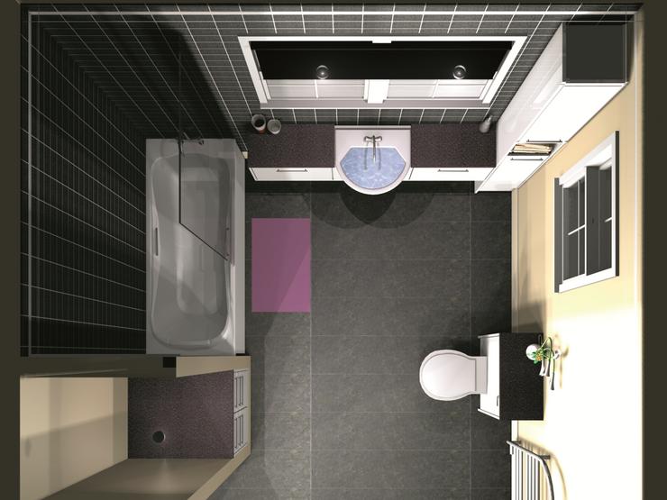 Bathroom  CAD Drawing