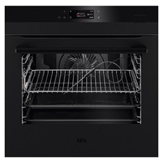 AEG 7000 Series BSK778380T Black Built In Single Steam Assist Multifunction Oven