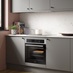 Zanussi Single Oven, Zanussi Hob and Lamona Hood in Greenwich Croft Grey Kitchen