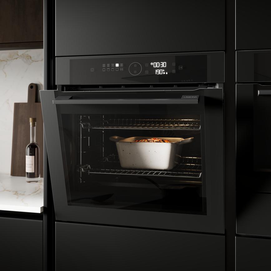 Lamona Matt Black Pyro Oven