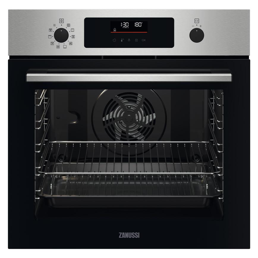 Zanussi Series 60 ZOPNX6XN Stainless Steel Built In Single Multifunction Oven