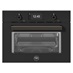 Bertazzoni Black Built In 45cm Combi Microwave