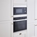 Lamona T/C Pyrolytic MF oven White and Lamona 46cm Integrated Microwave