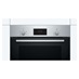 Bosch Serie 2 HHF113BR0B Stainless Steel Built In Single Fan Oven Control Panel