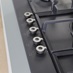 Bertazzoni 5 Burner Black Gas Hob Control Panel