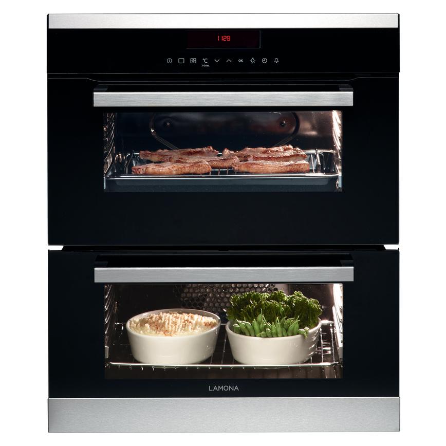Lamona touch control built-under double multi-function oven