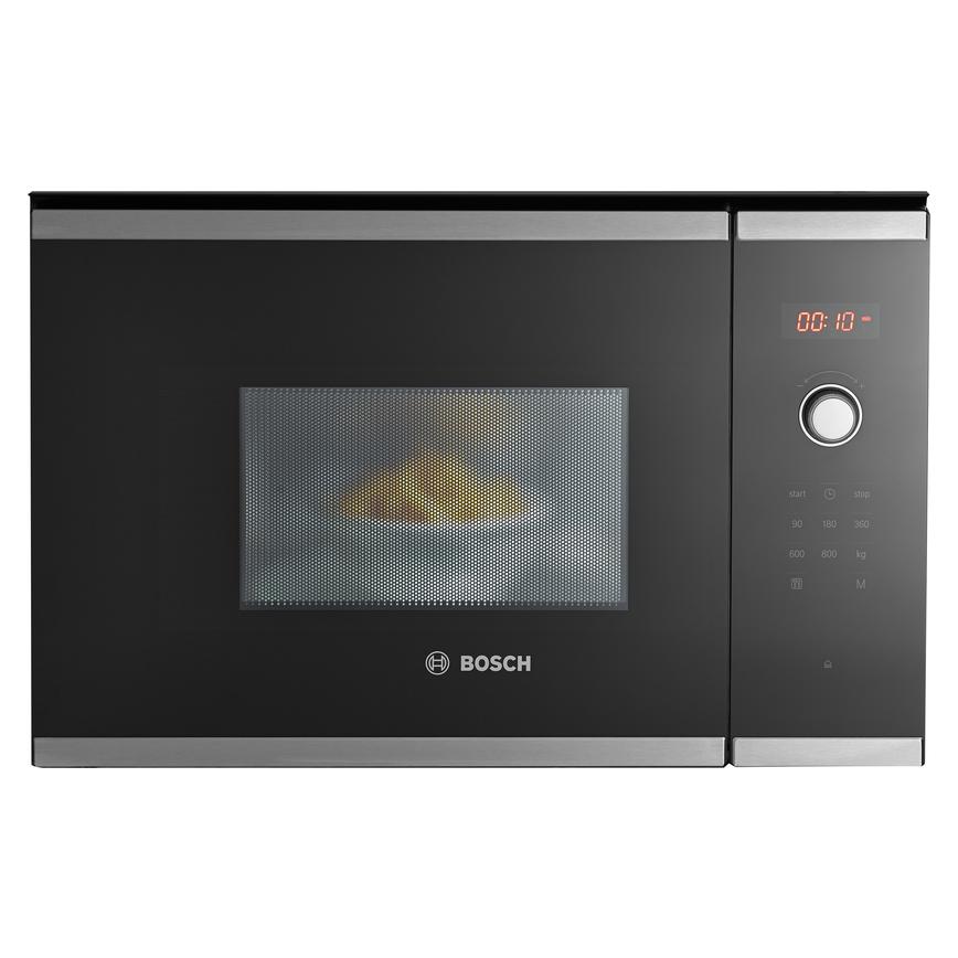 Bosch BFL523MS0B Built In 60cm Stainless Steel Microwave