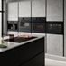 HAG7013_AEGMattBlackCombiOvenMicrowave_HAG9552_HAG9007_HAG6903_HAG9102_HAG3715_HockleyBlackAndConcrete_DetailLifestyle