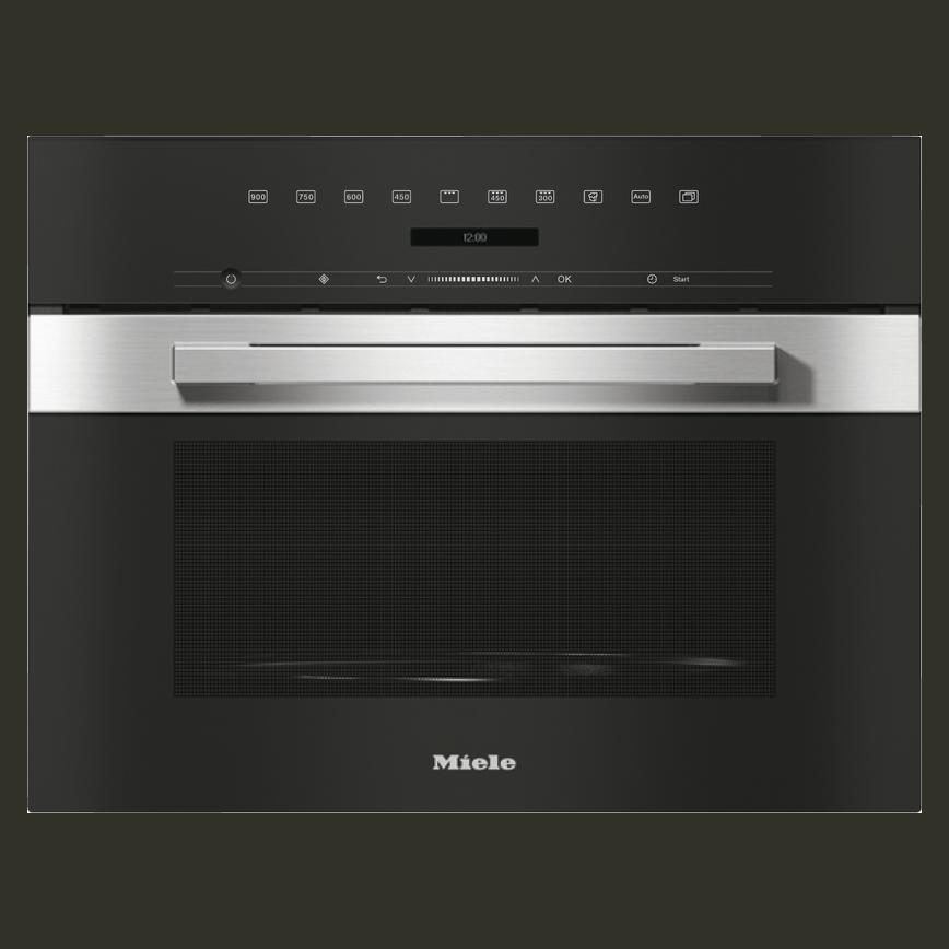 Miele Built In Microwave Oven BLk SS