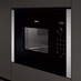 Neff N50 HLAWD23N0B Built In 38cm Black Microwave
