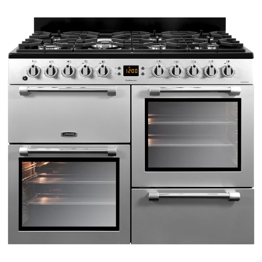 Leisure CK100F232S 100cm Dual Fuel Stainless Steel Range Cooker