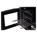Leisure CK100F232K 100cm Dual Fuel Black Range Cooker Side view doors open
