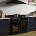 Rangemaster Estel Deluxe Black Dual Fuel Range Cooker 110cm in Elmbridge Navy