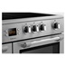 Leisure CK100C210X 100cm Electric Stainless Steel Range Cooker Control Panel
