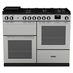 Rangemaster Infusion INFO110DFSTST/CM1 Freestanding Dual Fuel Fan 110cm Stainless Steel Range Cooker Front