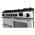 Rangemaster Infusion INFO110DFSTST/CM1 Freestanding Dual Fuel Fan 110cm Stainless Steel Range Cooker Control Panel