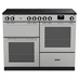 Rangemaster Infusion INFO110EISTST/CM1 Freestanding Electric Fan 110cm Stainless Steel Range Cooker Front