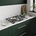 Bosch Series 6 75cm SS Gas Hob in Chelford Fir Green