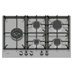 Bosch N70 T27CIS8N0 75cm Stainless Steel Gas Hob