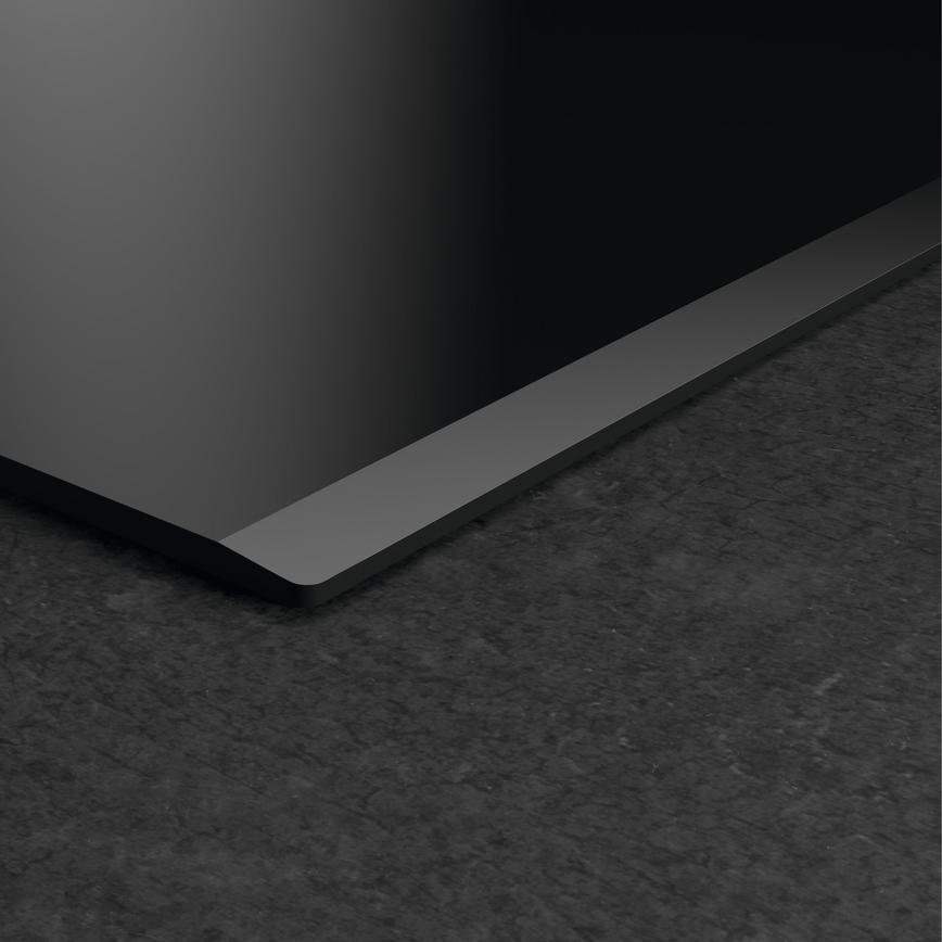 AEG Series 6000 80cm Black Electric Induction Hob Corner