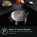 AEG Series 6000 80cm Black Electric Induction Hob Heat Boost