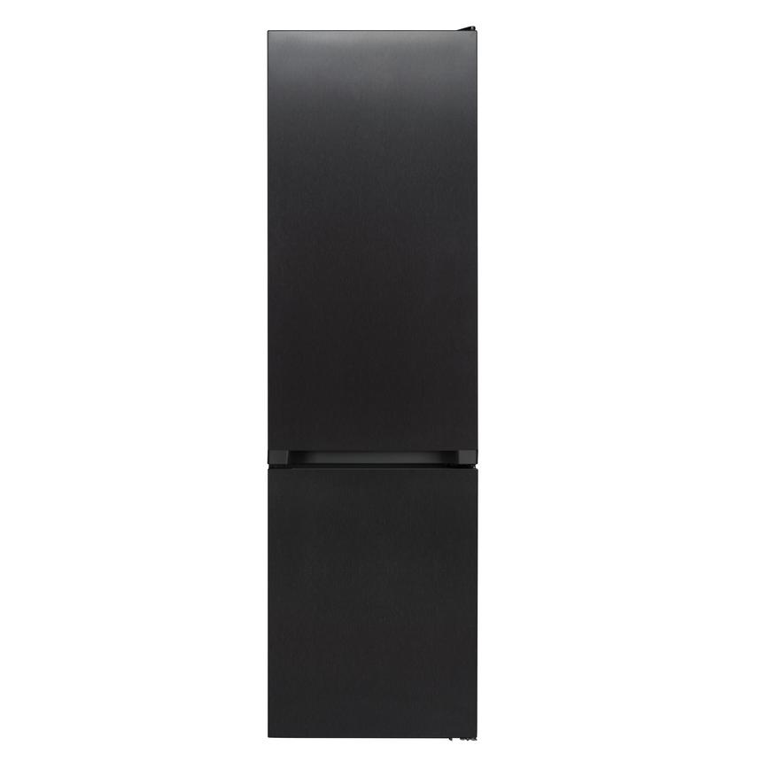 Lamona Freestanding Stainless Steel Black Fridge Freezer Door Closed