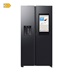 Samsung RS90F66BEFEU Freestanding 6535 Black American Fridge Freezer Closed