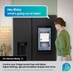 Samsung SBS Family Hub Fridge Freezer Black Hands Free Control