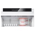 Bosch Serie 4 Integrated White Freezer Top Door Open