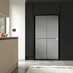 Samsung Black Four Door Fridge Freezer Hockley Oak And Super Matt Charcoal