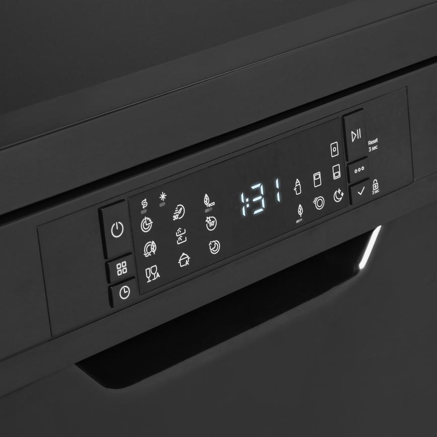 Lamona Black Dishwasher Control Panel