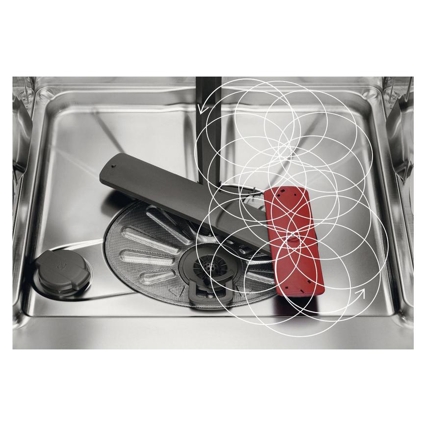 AEG FSK52917Z Integrated Full Size Black Control Panel Dishwasher