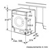 Bosch 8kg 1400rpm Washing Machine Sketch